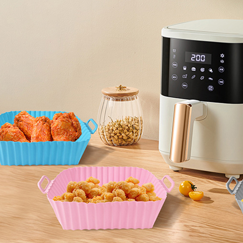 แม่พิมพ์ซิลิโคนสำหรับทอดอาหาร  - Air Fryer Silicone Pot Liner บทวิจารณ์และราคา