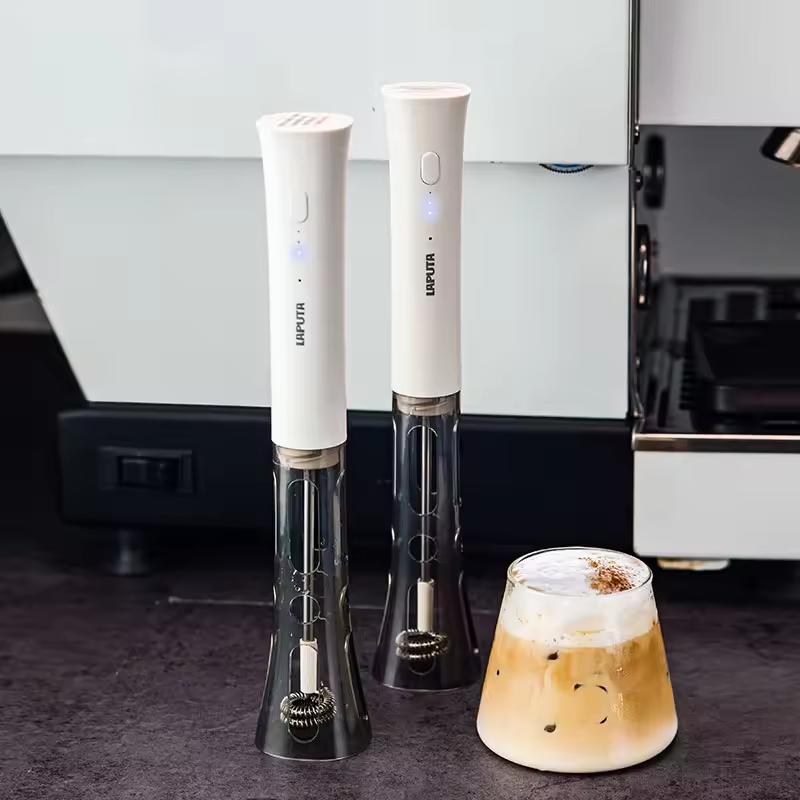เครื่องตีฟองนมไฟฟ้าแบบมือถือ ช - Electric Milk Frother Handheld บทวิจารณ์และราคา