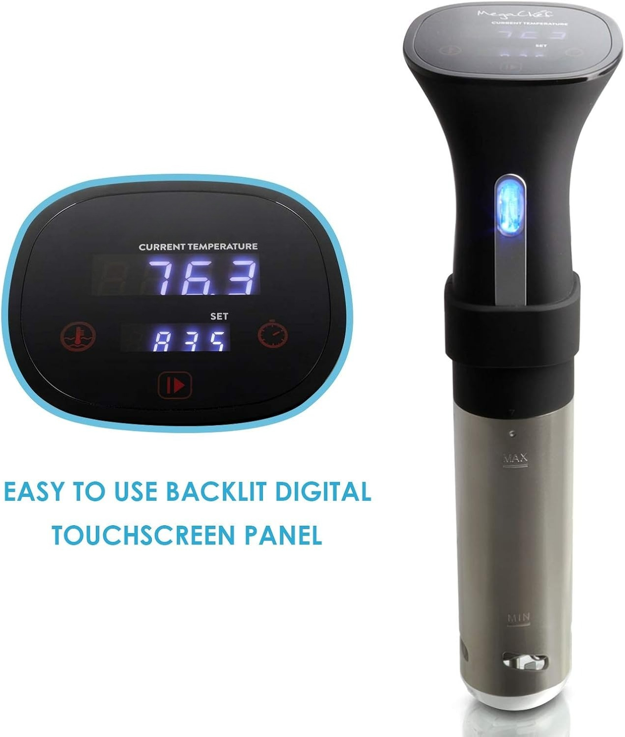 เครื่องปรุงอาหารซูวีดแบบจุ่มพร - Digital Sous Vide Precision Cooker บทวิจารณ์และราคา