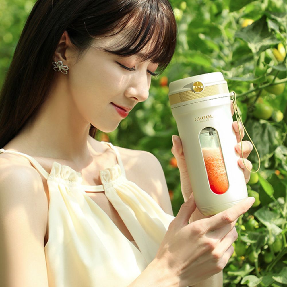 แก้วปั่นผลไม้แบบพกพา 4/10 ใบมี - Portable Blender Usb Rechargeable บทวิจารณ์และราคา